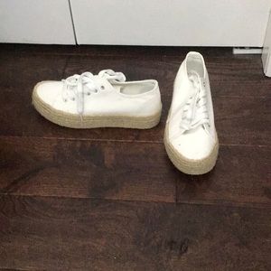 NWOT tags canvas espadrilles shoes